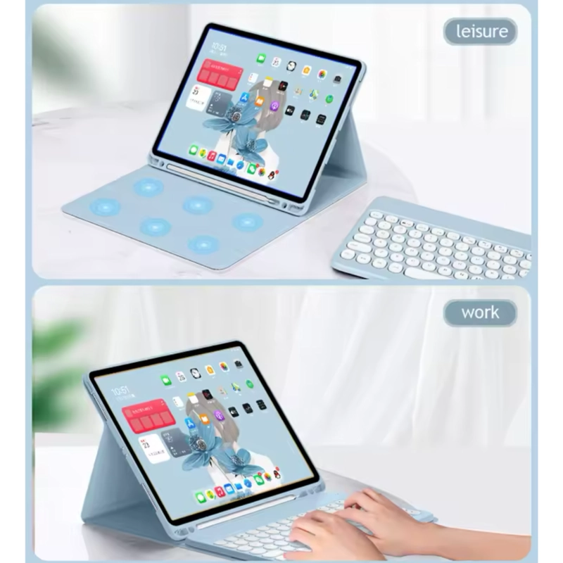 FUNDA CON TECLADO 2.0 PARA GALAXY TAB S11/S10LITE/S10FE/S9FE/S9 - LETRA Ñ - 7
