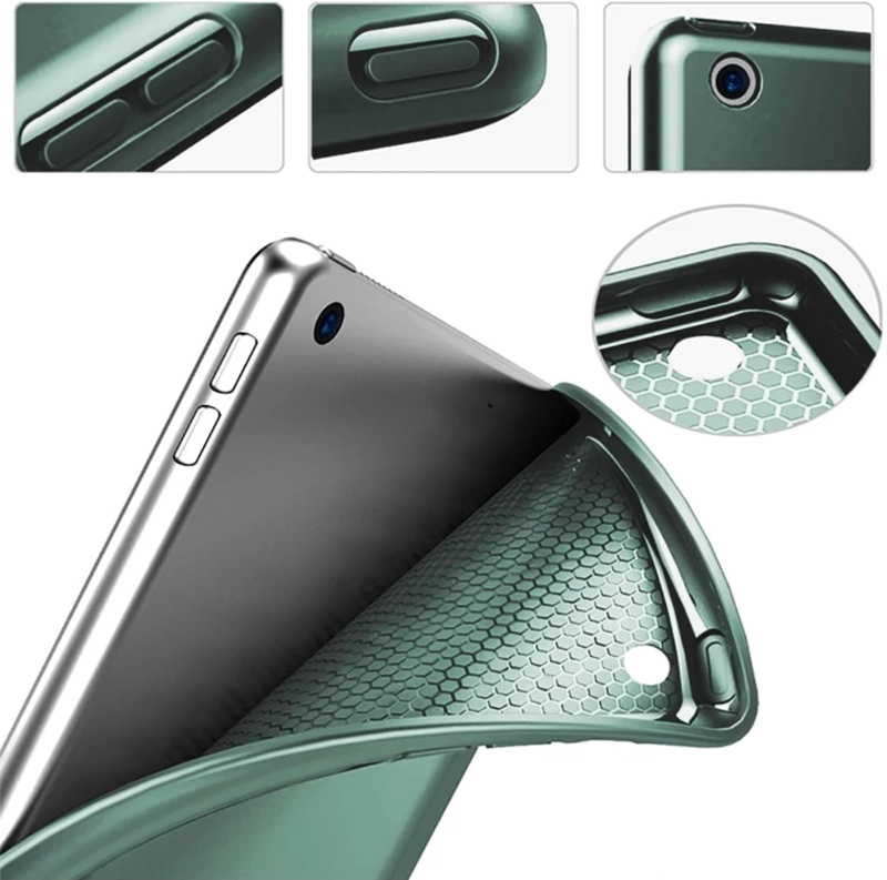 FUNDA DE IPAD MAS LAMINA VIDRIO PARA IPAD AIR 11 M2/M3 - 9