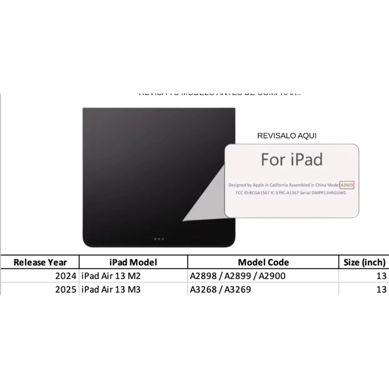 FUNDA DE IPAD MAS PAPERLIKE PARA IPAD AIR 13 M2/M3 - 3