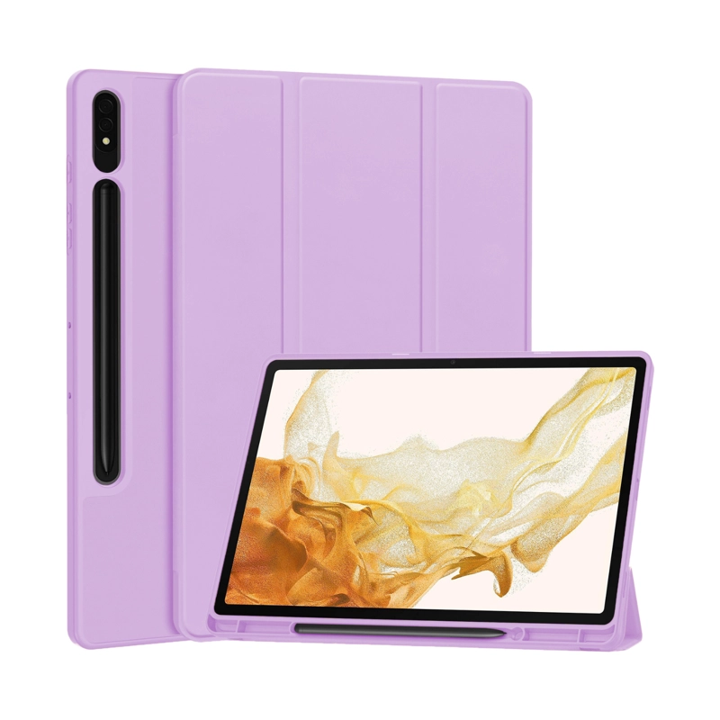 FUNDA CON PORTA LAPIZ PARA GALAXY TAB S10 PLUS/S9FE PLUS/S9 PLUS - 2