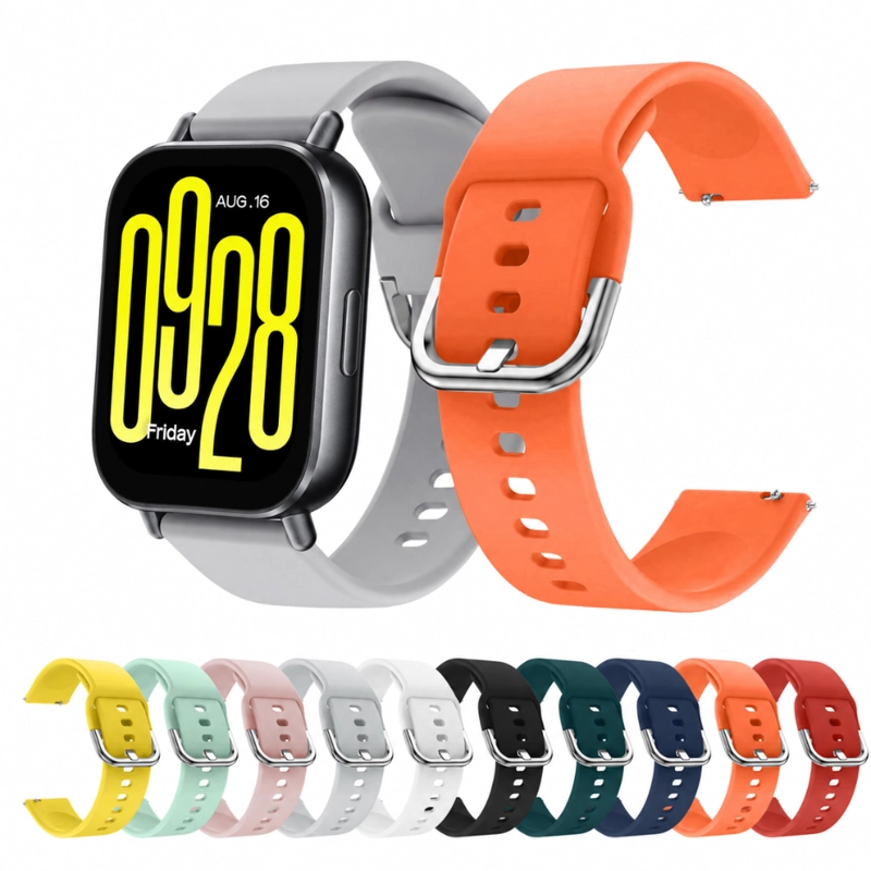CORREA PARA XIAOMI REDMI WATCH 5 ACTIVE / LITE SILICONA CON HEBILLA 22MM - 1