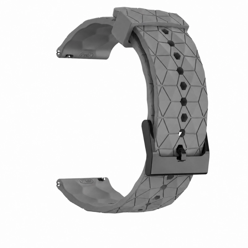 CORREA SILICONA GEOMETRICA UNIVERSAL 22MM - 2