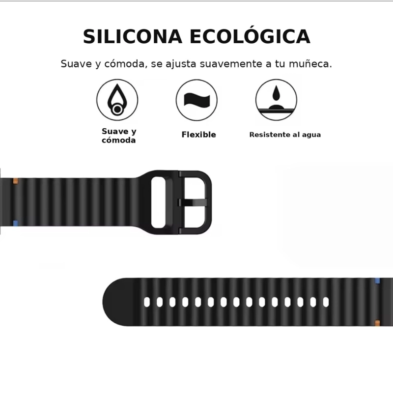 CORREAS DE SILICONA SPORT UNIVERSAL 22MM - 3