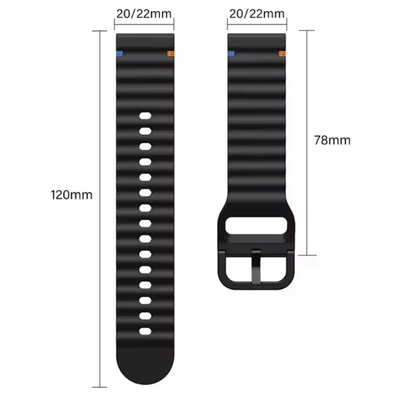 CORREAS PARA XIAOMI WATCH S5 46MM - SILICONA SPORT - 4
