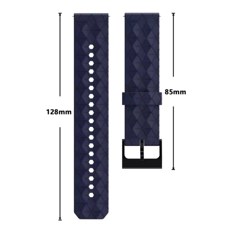 CORREAS PARA XIAOMI MI WATCH S4/S3/S2/S1 -  SILICONA GEOME TICA - 4