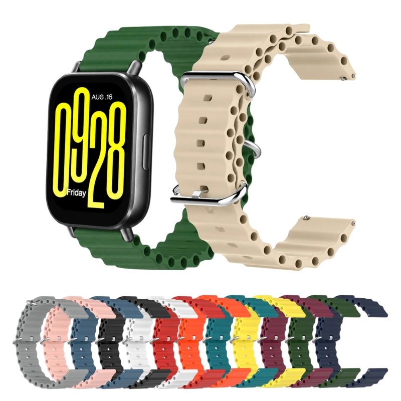 CORREAS PARA REDMI WATCH 5 LITE/ACTIVE - SILICONA OCEAN - 1