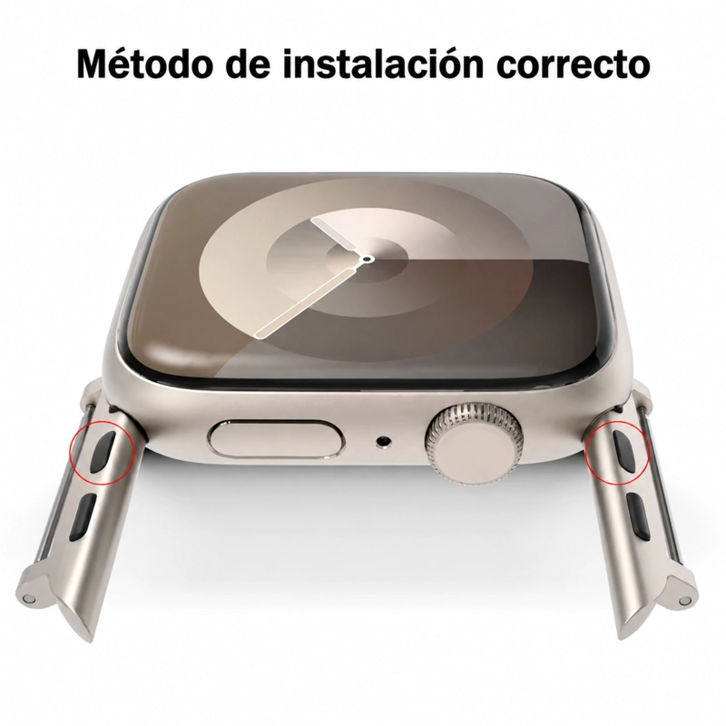 ADAPTADOR PARA APPLE WATCH 42/44/45/46/49 A CORREA UNIVERSAL - 4
