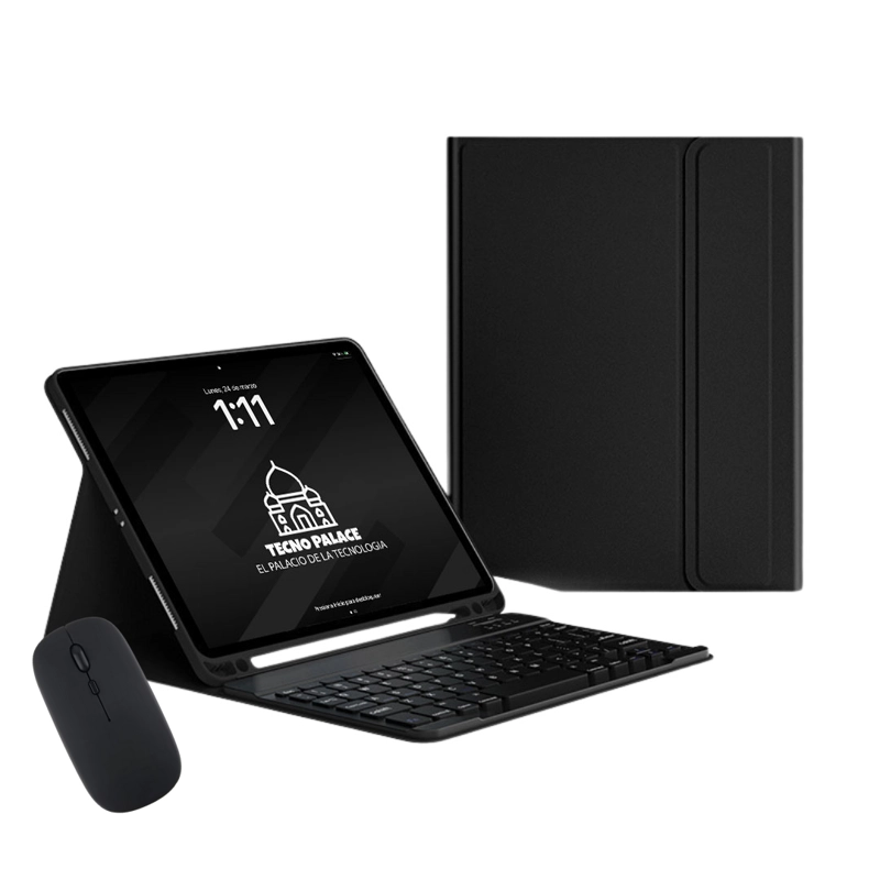 FUNDA CON TECLADO + MOUSE PARA XIAOMI PAD 6 PRO - 11' PULG - 2