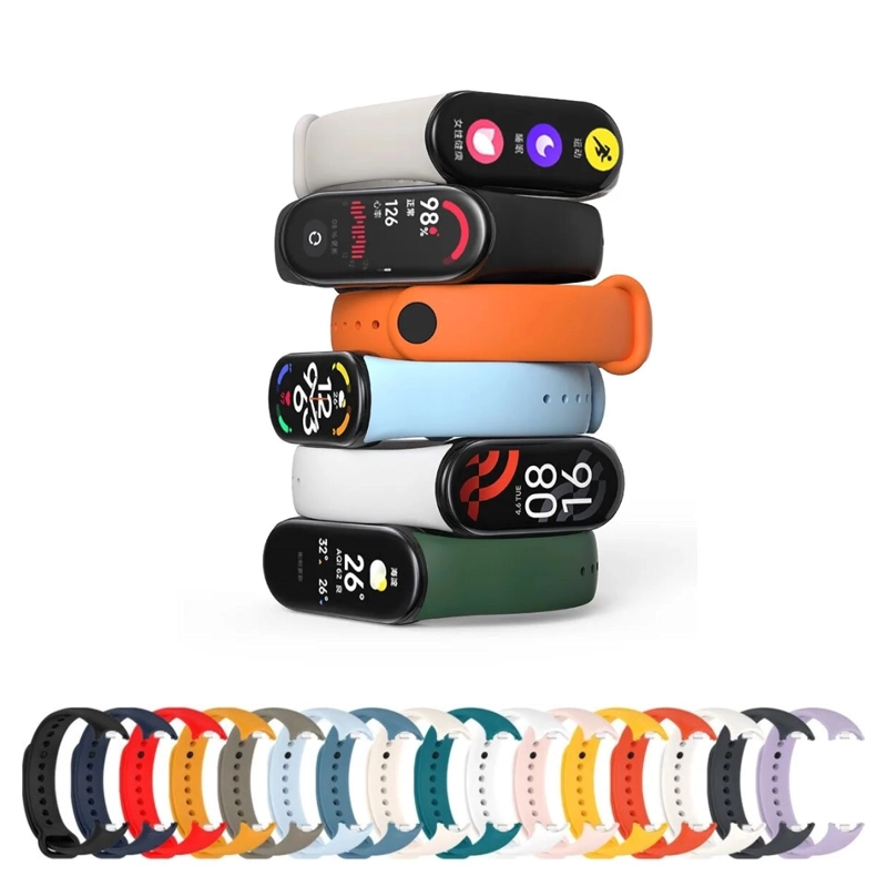PULSERA CORREA DE SILICONA PARA XIAOMI SMART BAND 10 - 1