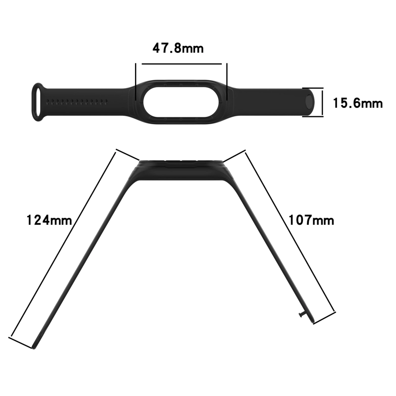 CORREA DE SILICONA FULL PARA XIAOMI SMART BAND 8 - 5