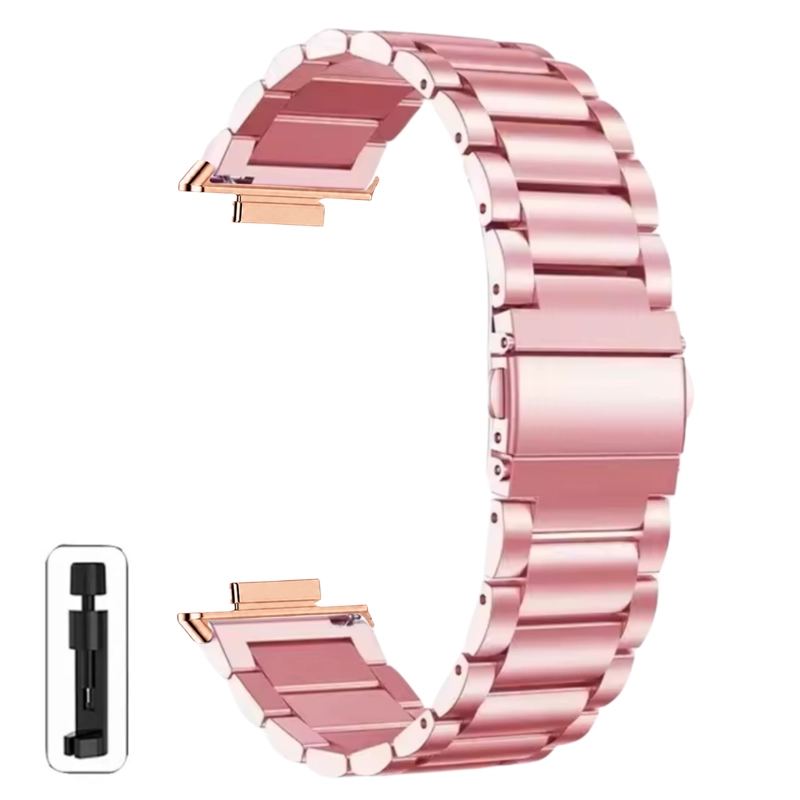 CORREA PARA HUAWEI FIT 3 - METALICAS DE ESLABON - 2