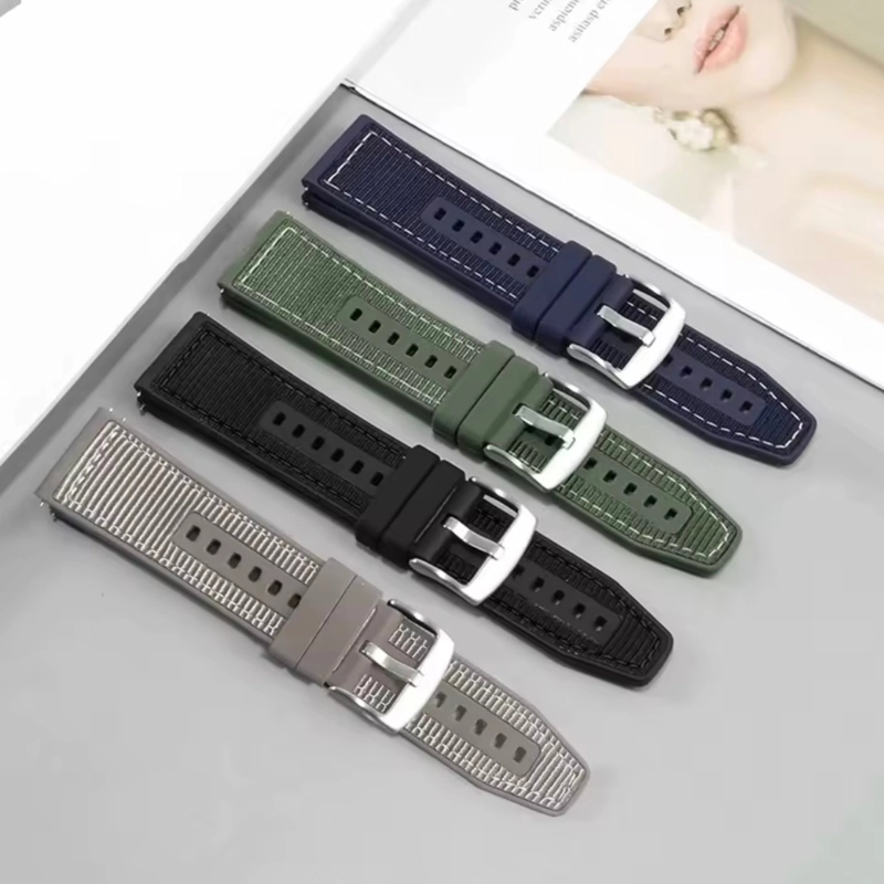 CORREA PARA HUAWEI FIT 3 - SILICONA NYLON - 6