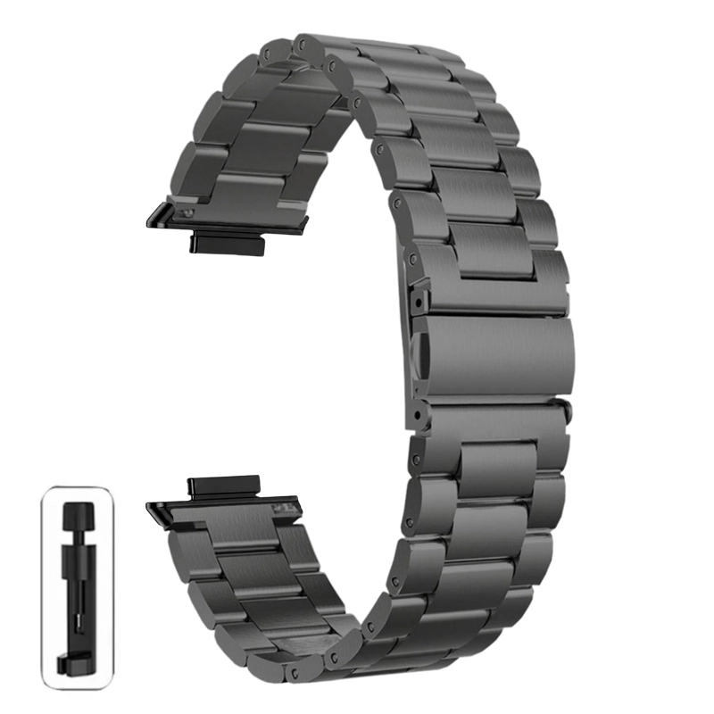 CORREA PARA XIAOMI SMART BAND 9 PRO - METALICAS DE ESLABON - 2