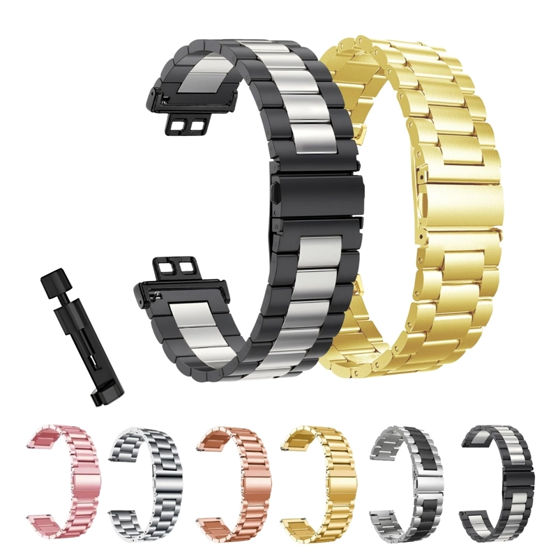 CORREA PARA HUAWEI FIT 1 - METALICAS DE ESLABON - 1