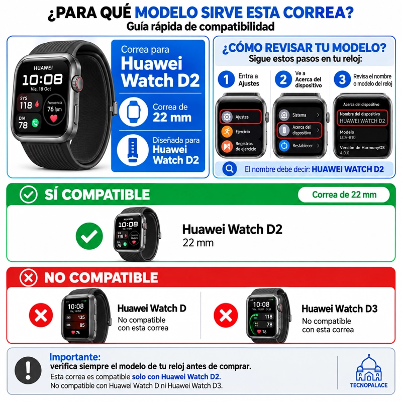 CORREAS PARA HUAWEI WATCH D2 - DEPORTIVAS - 3