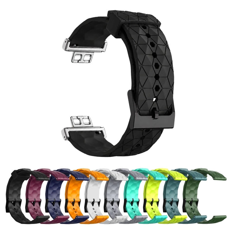 CORREA PARA HUAWEI FIT 1 - SILICONA GEOMETRICA - 1