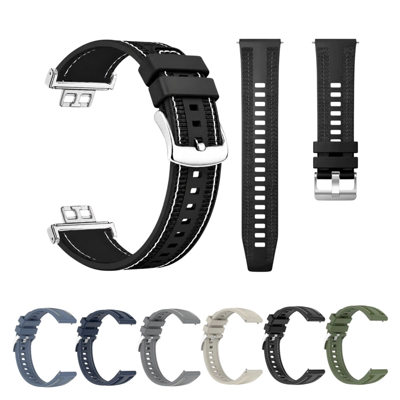 CORREA PARA HUAWEI FIT 1 - SILICONA NYLON - 1