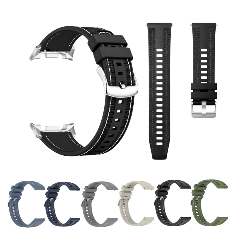 CORREAS PARA GALAXY WATCH 8 - 44MM - SILICONA NYLON - 1