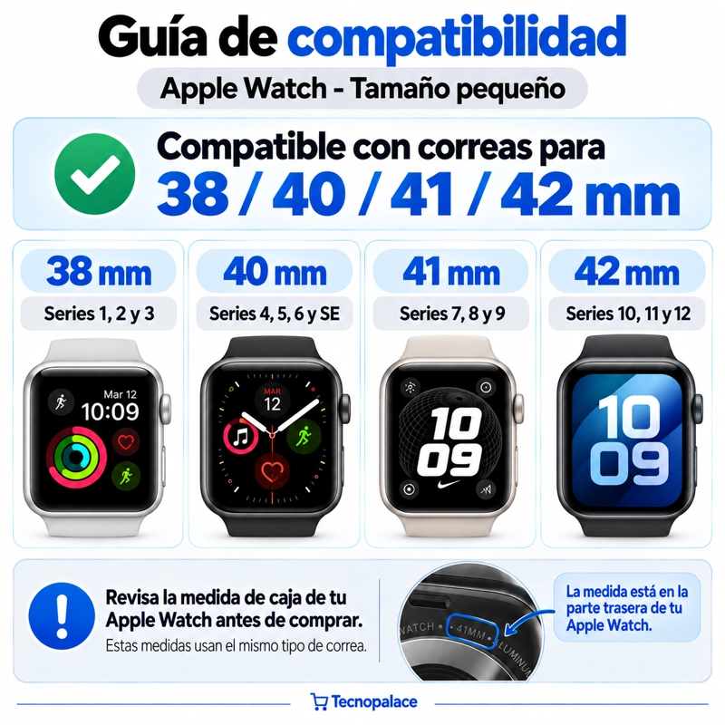 CORREAS PARA APPLE WATCH SERIE 6 - 40MM - MILANESA LOOP - 3