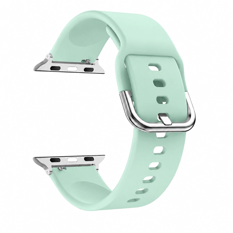 CORREAS PARA APPLE WATCH SE 1 - 44MM - SILICONA CON HEBILLA - 2