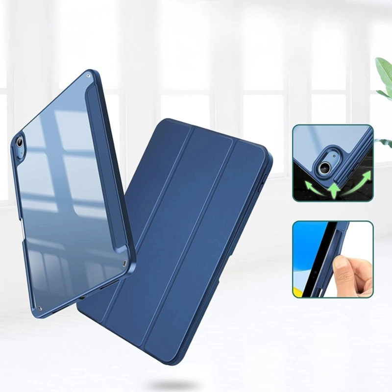 CARCASA PARA REDMI PAD 2 - 11 PULG - SMART COVER CLEAR - 6