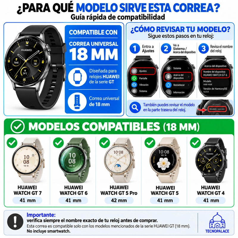 CORREA PARA HUAWEI WATCH GT 7 - 41MM - SILICONA OCEAN - 3