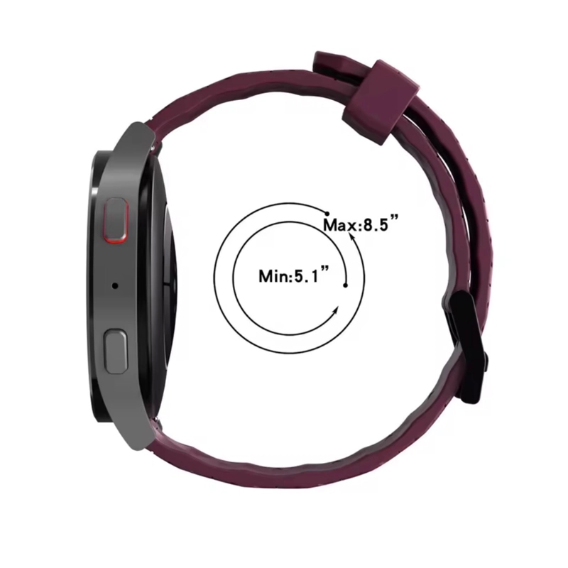 CORREA PARA HUAWEI WATCH GT 7 - 46MM - SILICONA GEOMETRICA - 4