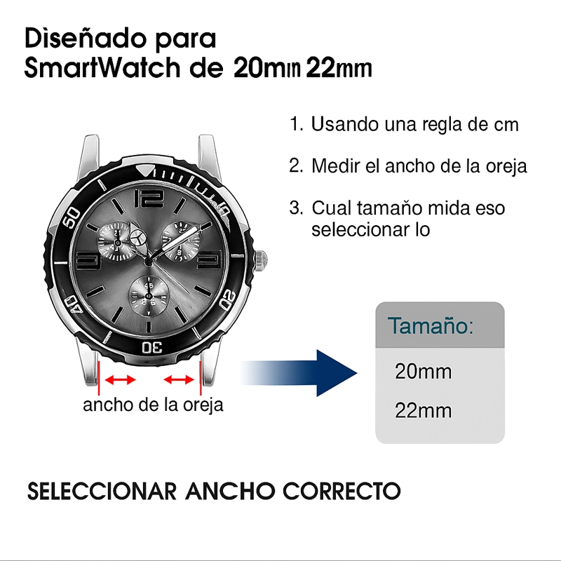 CORREA PARA HUAWEI WATCH GT 3 PRO - 46MM - METALICAS DE ESLABON - 4