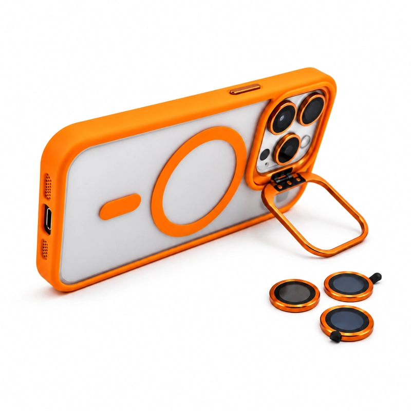 CARCASA PARA IPHONE 17E - MAGSAFE + PROTECTOR CAMARA - 2