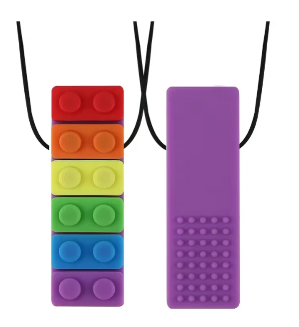 COLLAR MORDEDOR DE SILICONA SENSORIAL AUTISMO (PACK 2 UNIDADES) - 6