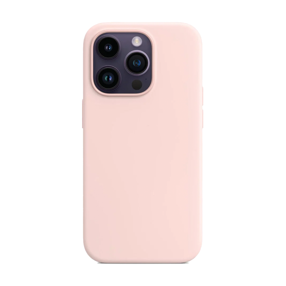 GENÉRICO CARCASA SILICONA IPHONE 14 PRO MAX ROSADO