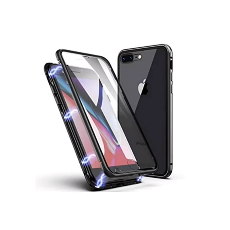 GENÉRICO CARCASA MAGNETICA GENE RICO IPHONE 7 PLUS / 8 PLUS EN COLOR NEGRO