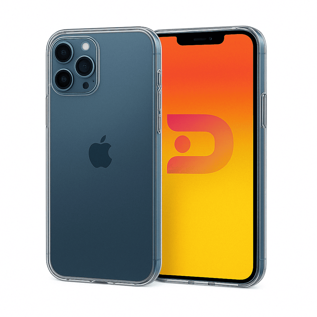 CARCASA TRANSPARENTE IPHONE 12 PRO MAX - 1