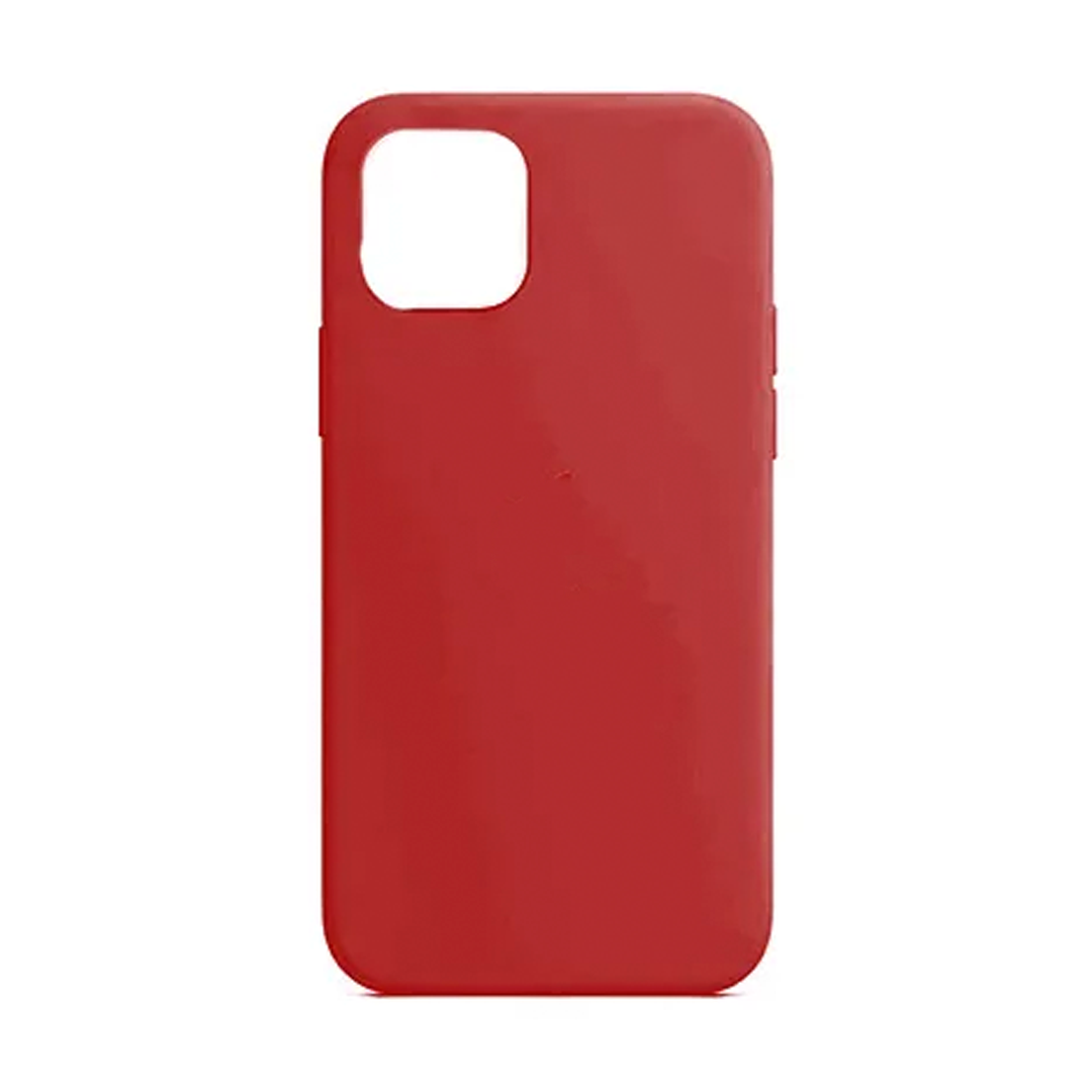 GENÉRICO CARCASA SILICONA IPHONE 11 EN COLOR ROJO