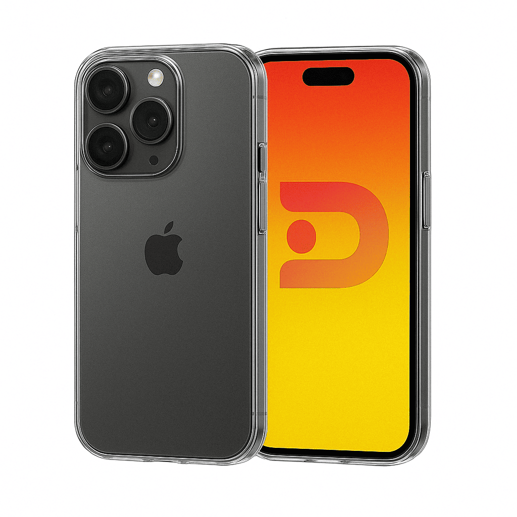 CARCASA TRANSPARENTE IPHONE 16 PRO - 1