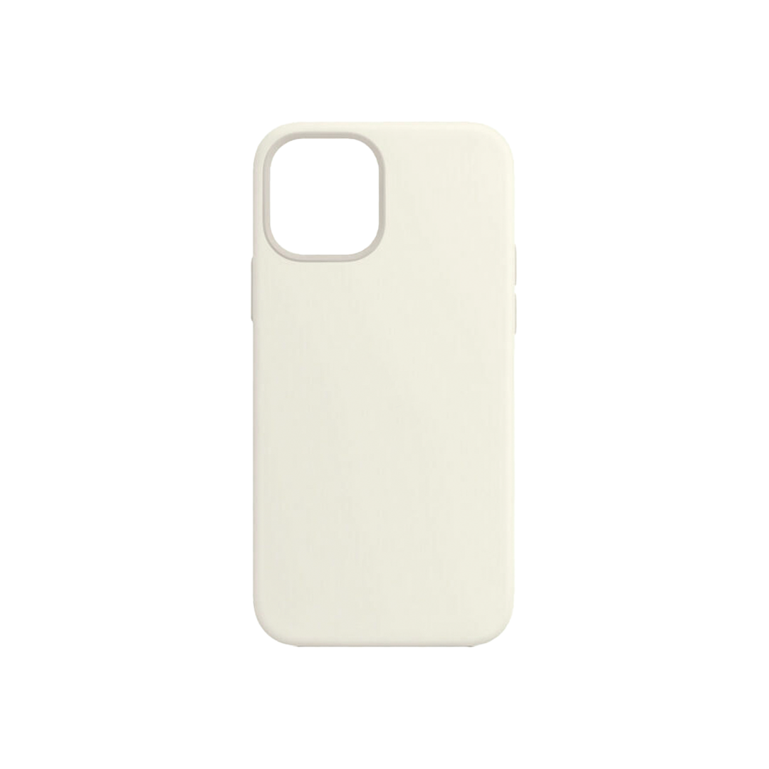 CARCASA SILICONA IPHONE 13 Y 14 EN COLOR BLANCO - 1