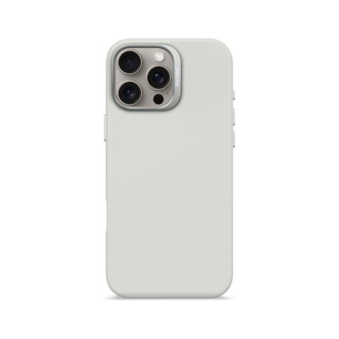 CARCASA SILICONA IPHONE 16 PRO MAX EN COLOR BLANCO - 1