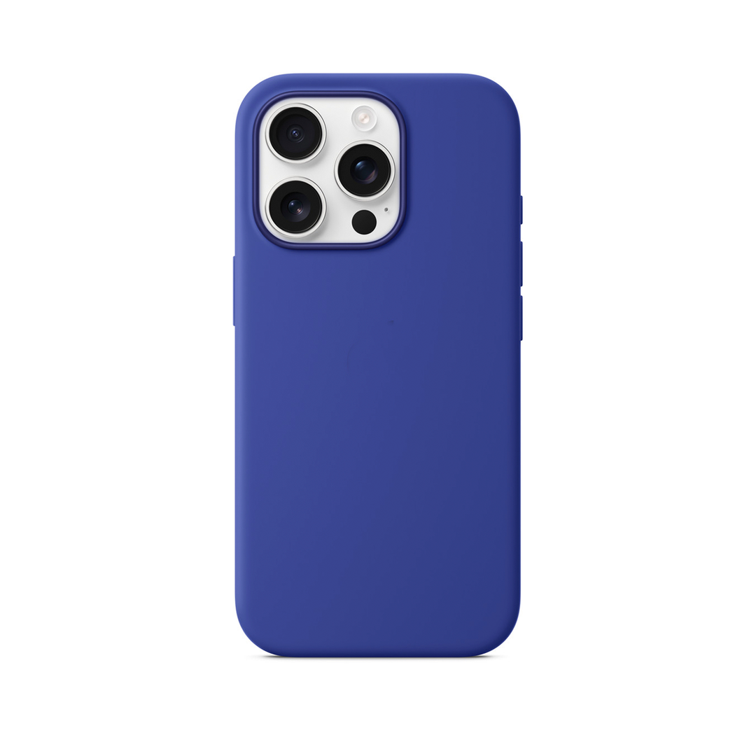 GENÉRICO CARCASA SILICONA IPHONE 16 PRO MAX AZUL