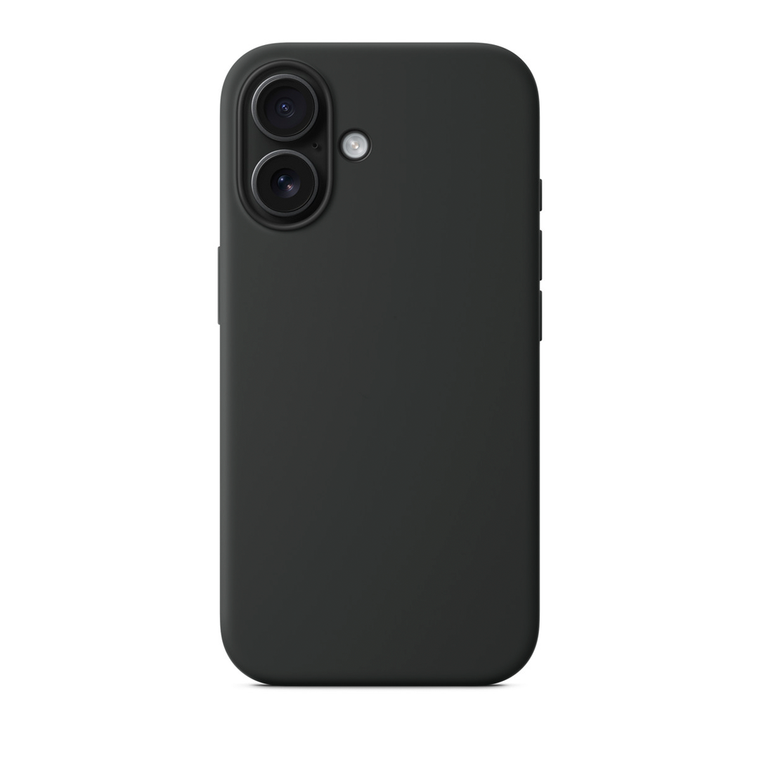 GENÉRICO CARCASA SILICONA IPHONE 16 EN COLOR NEGRO