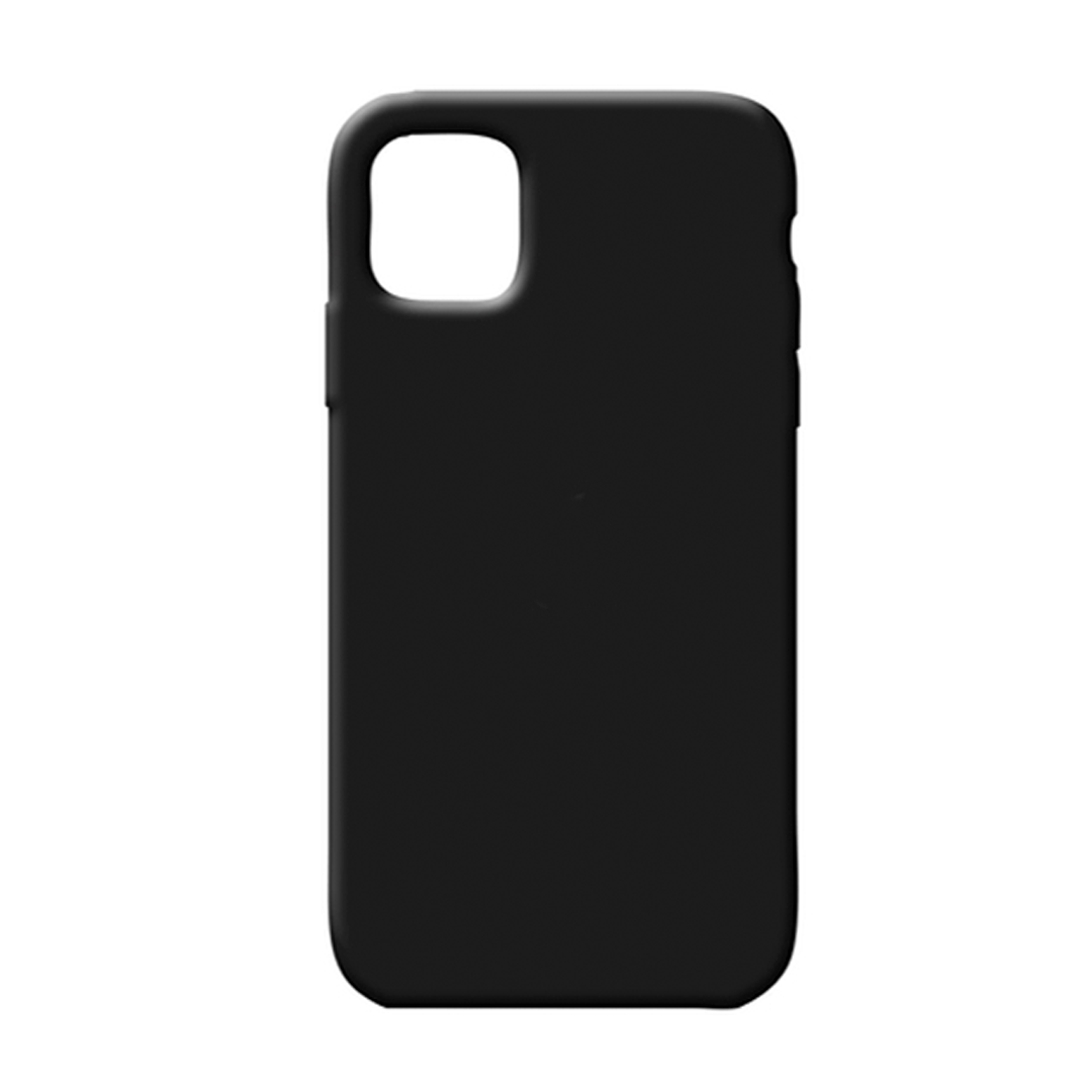 GENÉRICO CARCASA SILICONA IPHONE 12 Y 12 PRO EN COLOR NEGRO