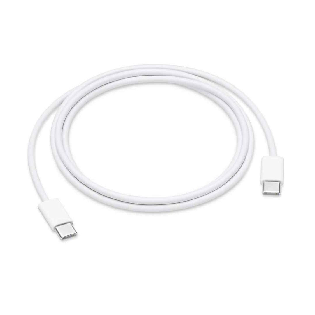 CABLE USB C A USB C EN COLOR BLANCO 1 METRO - 1