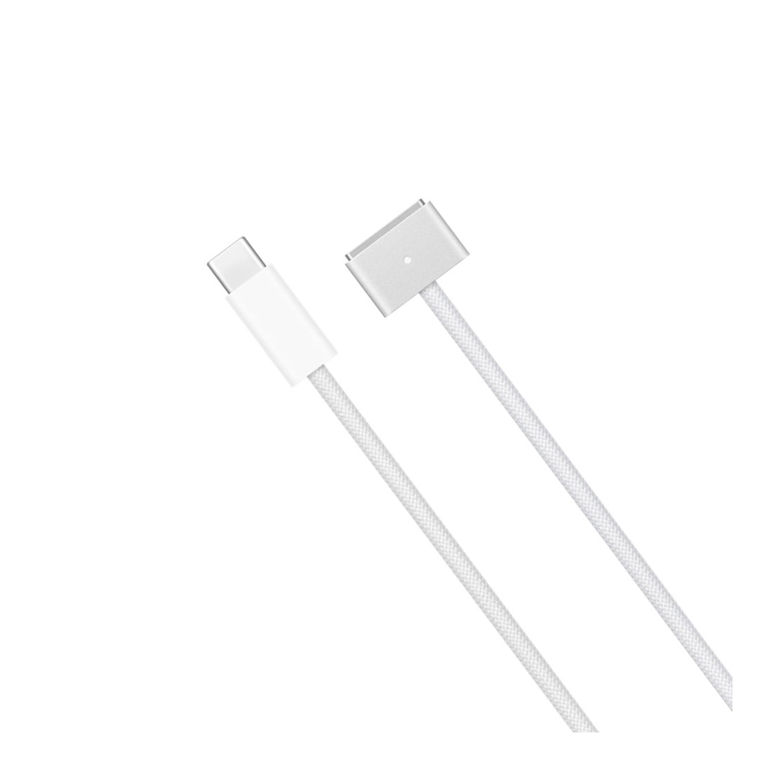GENÉRICO CABLE MAGSAFE 3 EN COLOR BLANCO 2 METROS