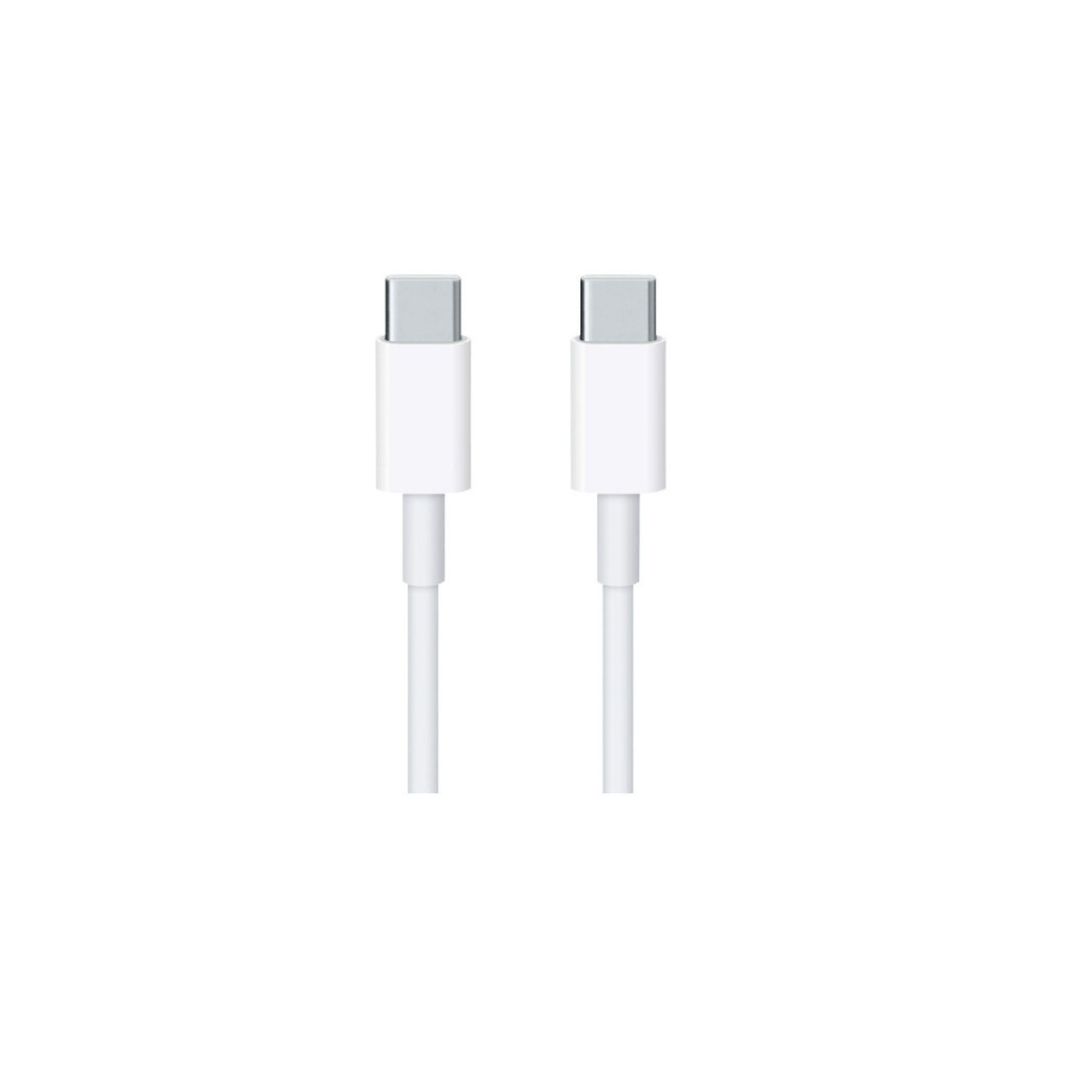 CABLE GENERICO USB C 1 METRO EN COLOR BLANCO - 1