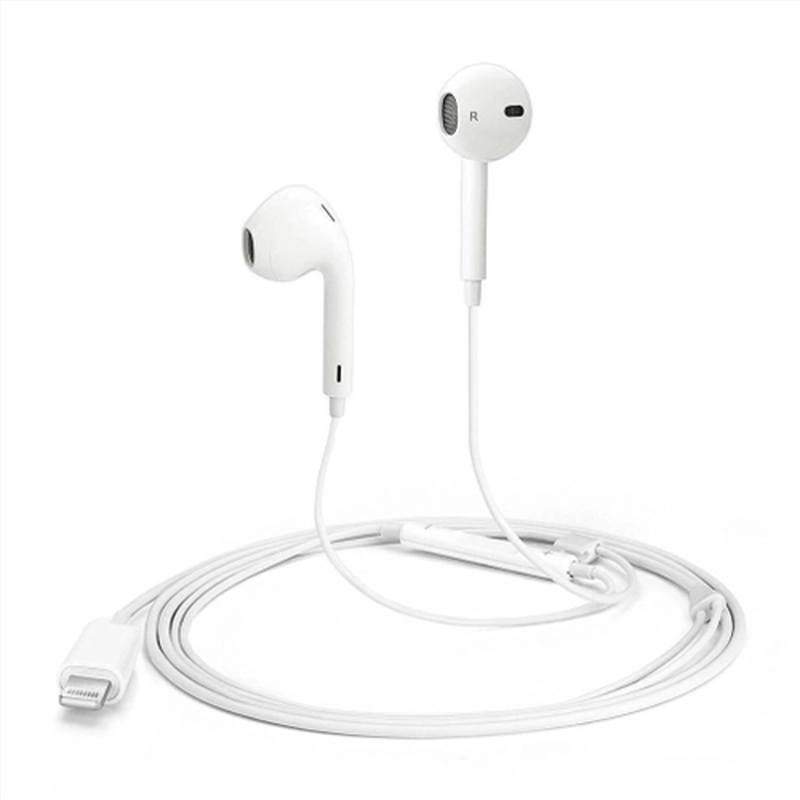 AUDIFONOS GENE RICO LIGHTNING EN COLOR BLANCO - 1