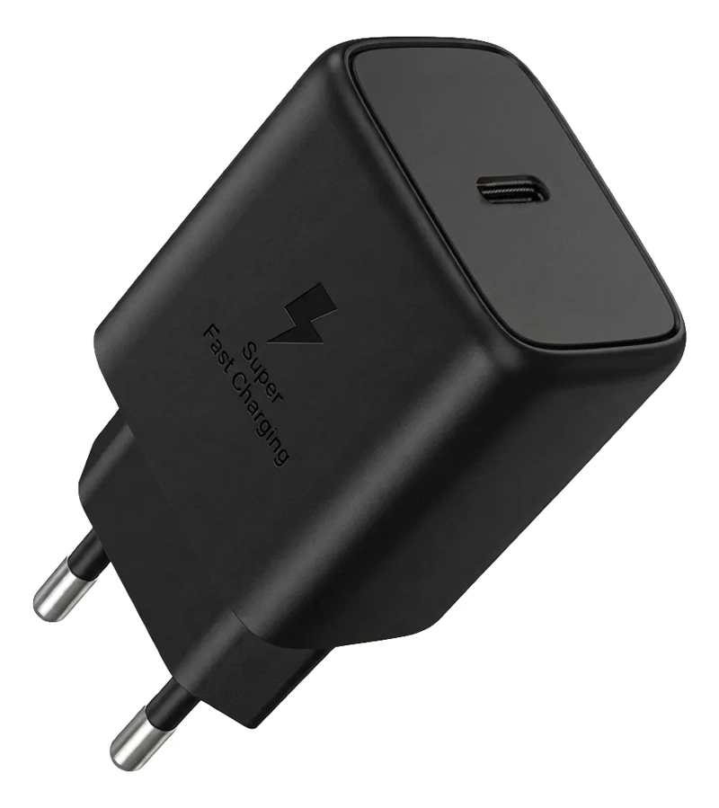 GENÉRICO PACK CARGADOR 45W + CABLE TIPO C A C NEGRO