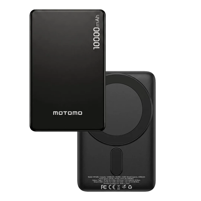 GENÉRICO POWER BANK CON MAGSAFE NEGRO 10.000 MAH