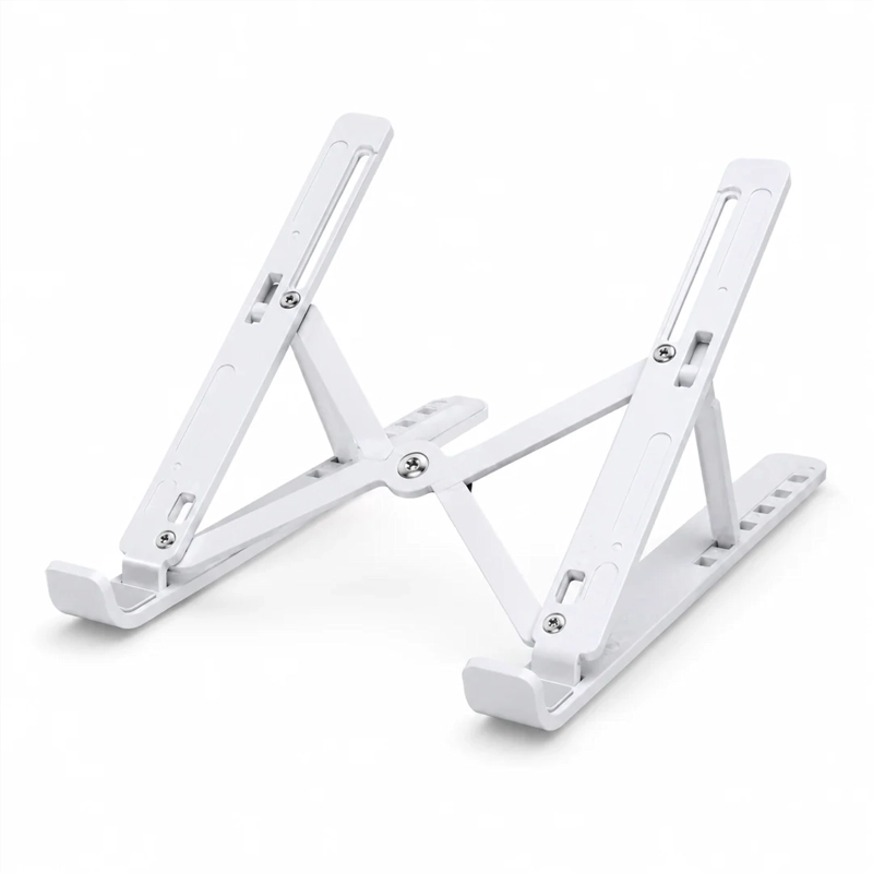 SOPORTE ESCRITORIO ACRILICO PORTATIL COMPUTADOR BLANCO - 1