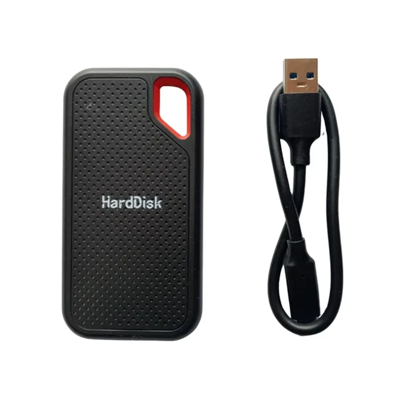 DISCO EXTERNO 1TB SSD PORTATIL NEGRO - 1