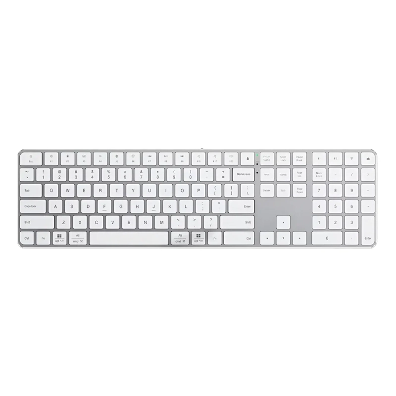 TECLADO INALAMBRICO MAGIC KEYBOARD GENE RICO (EN INGLES) BLANCO - 1