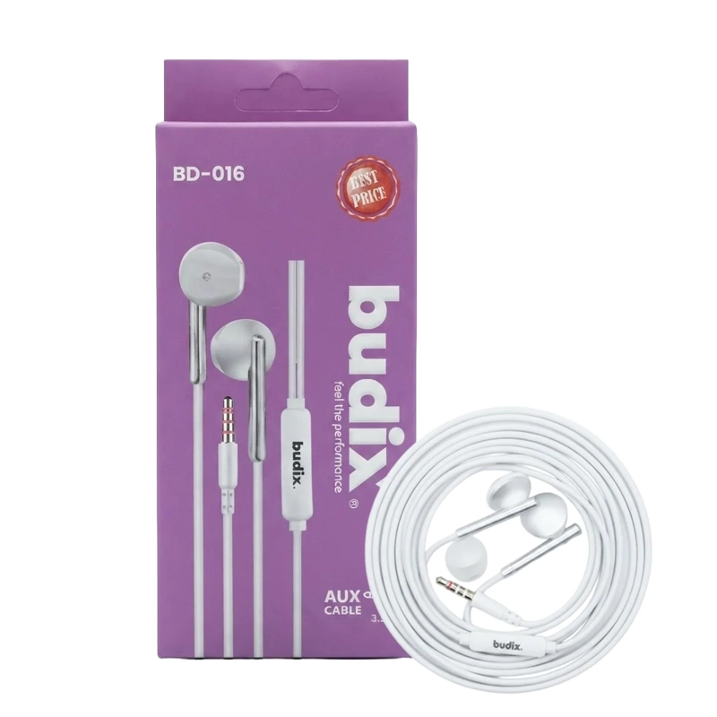 AUDIFONOS MANOS LIBRES JACK AUDIO BLANCO - 1